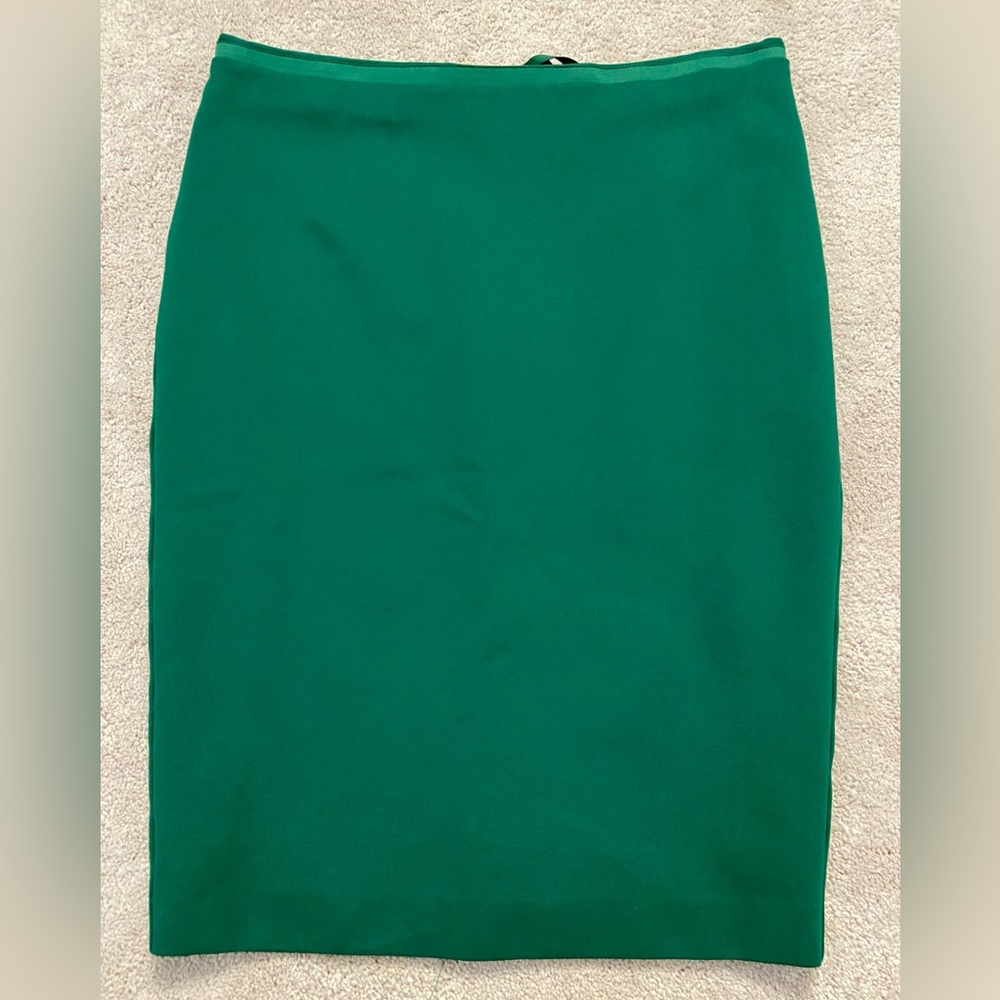 Boden Green pencil skirt size 10